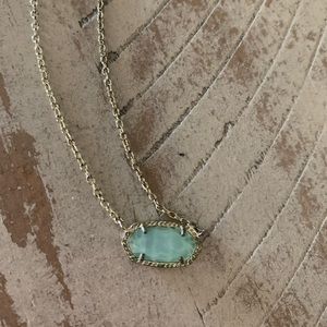 Kendra Scott Chalcedony Elisa Necklace